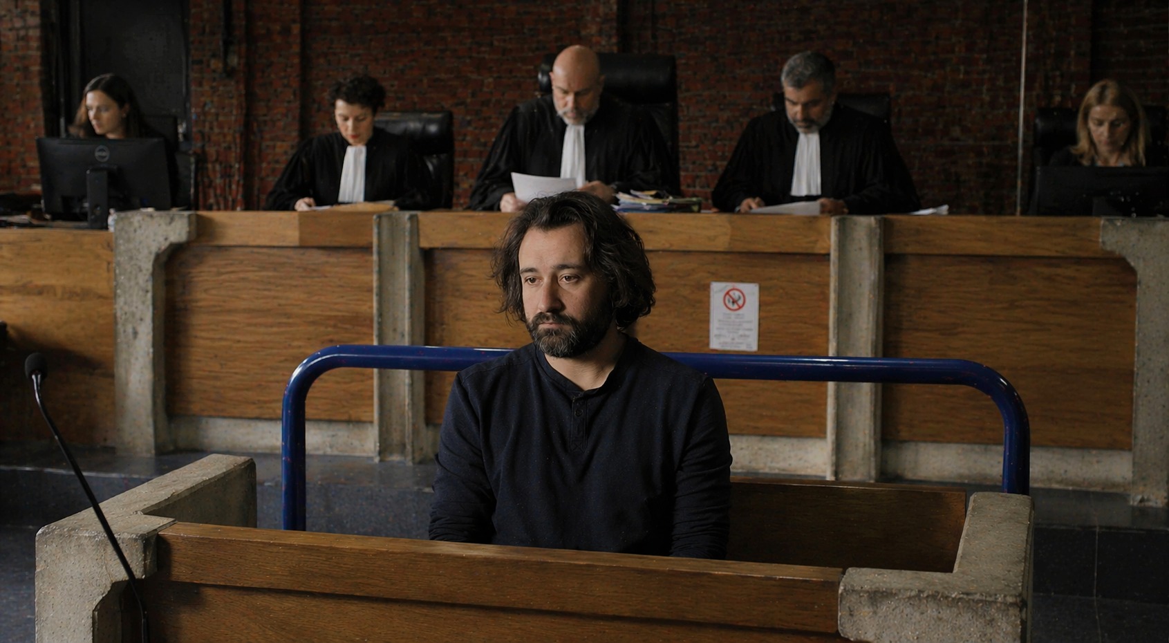 Validated courtroom environment previsualization